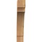 Ekena Millwork 3 1/2"W x 20"D x 20"H Merced Smooth Knee Brace, Western Red Cedar BRC04X20X20MRC00SWR - alternate 2